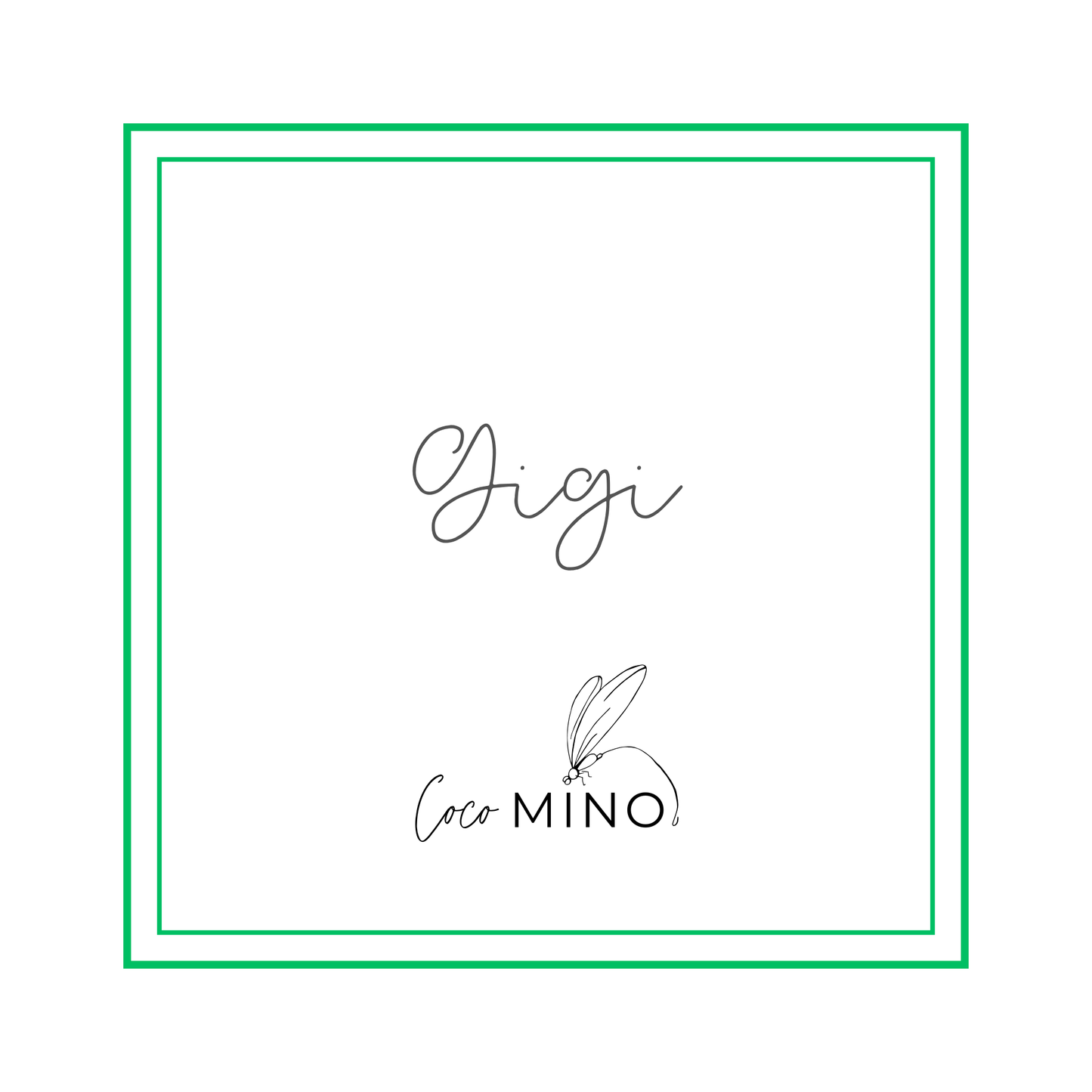 GIGI - Luxury Soy Candle | Handmade in UK