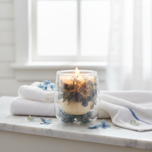 Charger l'image dans la galerie, Hydrangea candle lit - no writing