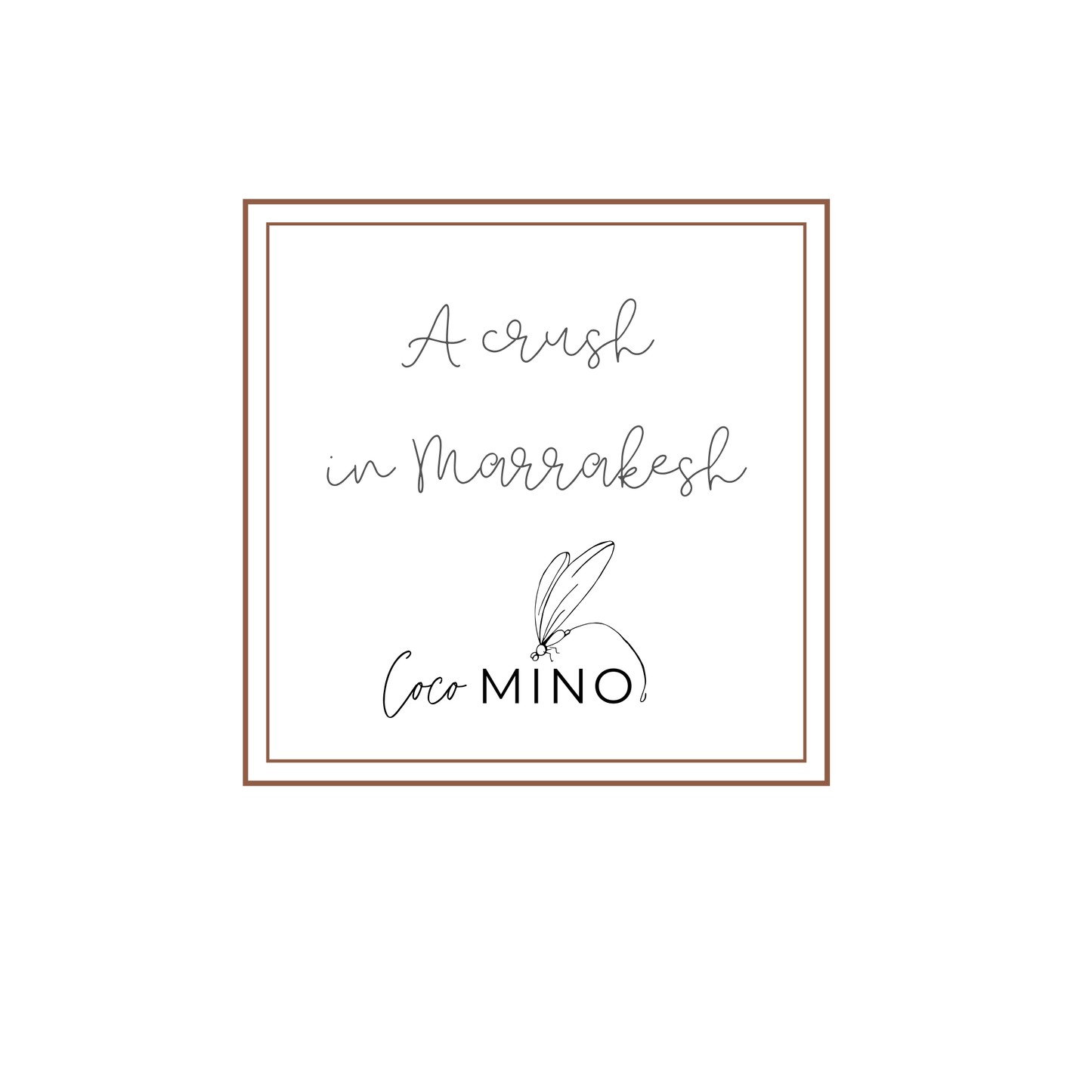 A crush in MARRAKESH - Luxury Soy Candle | Handmade in UK