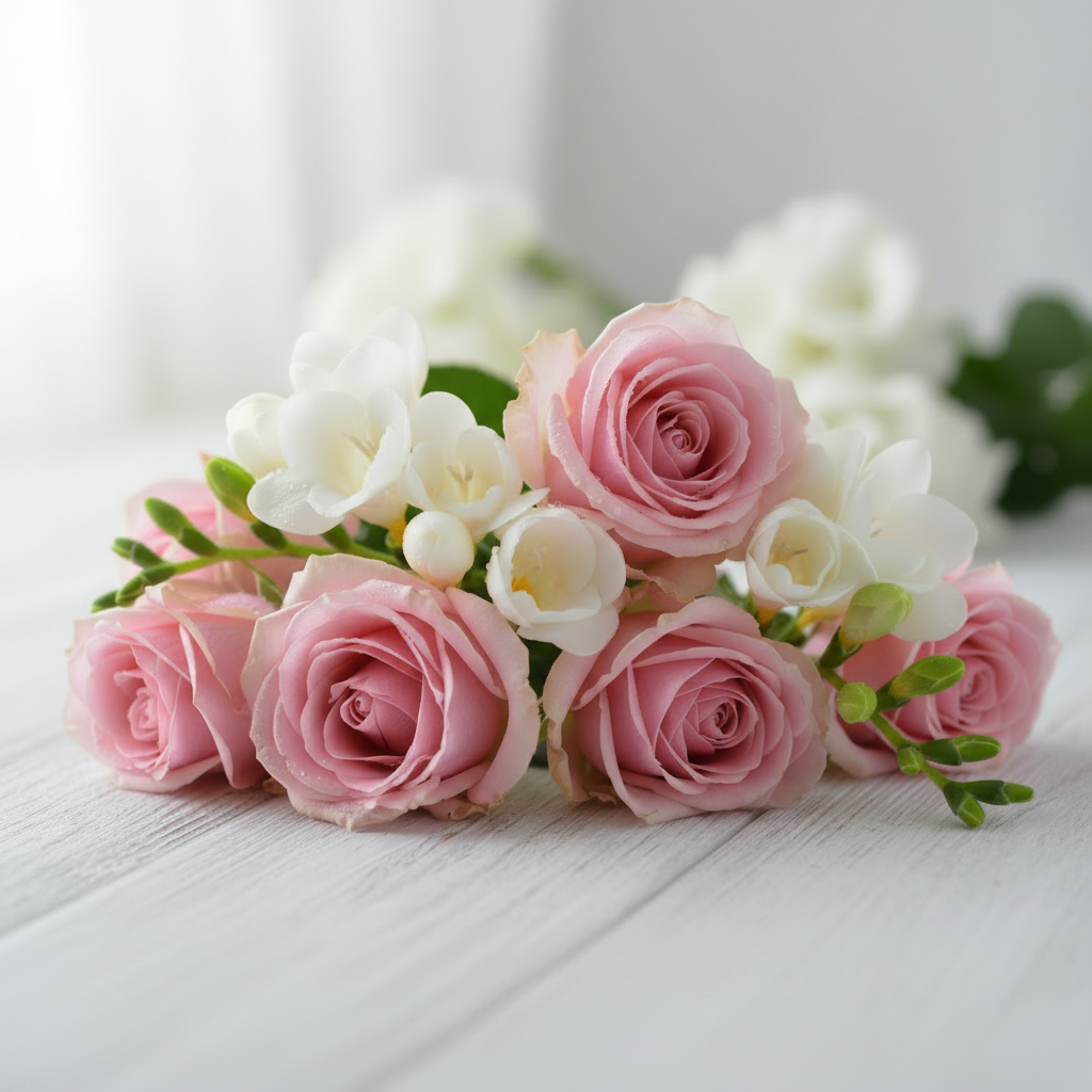 ALBANE roses and freesia - no perfume