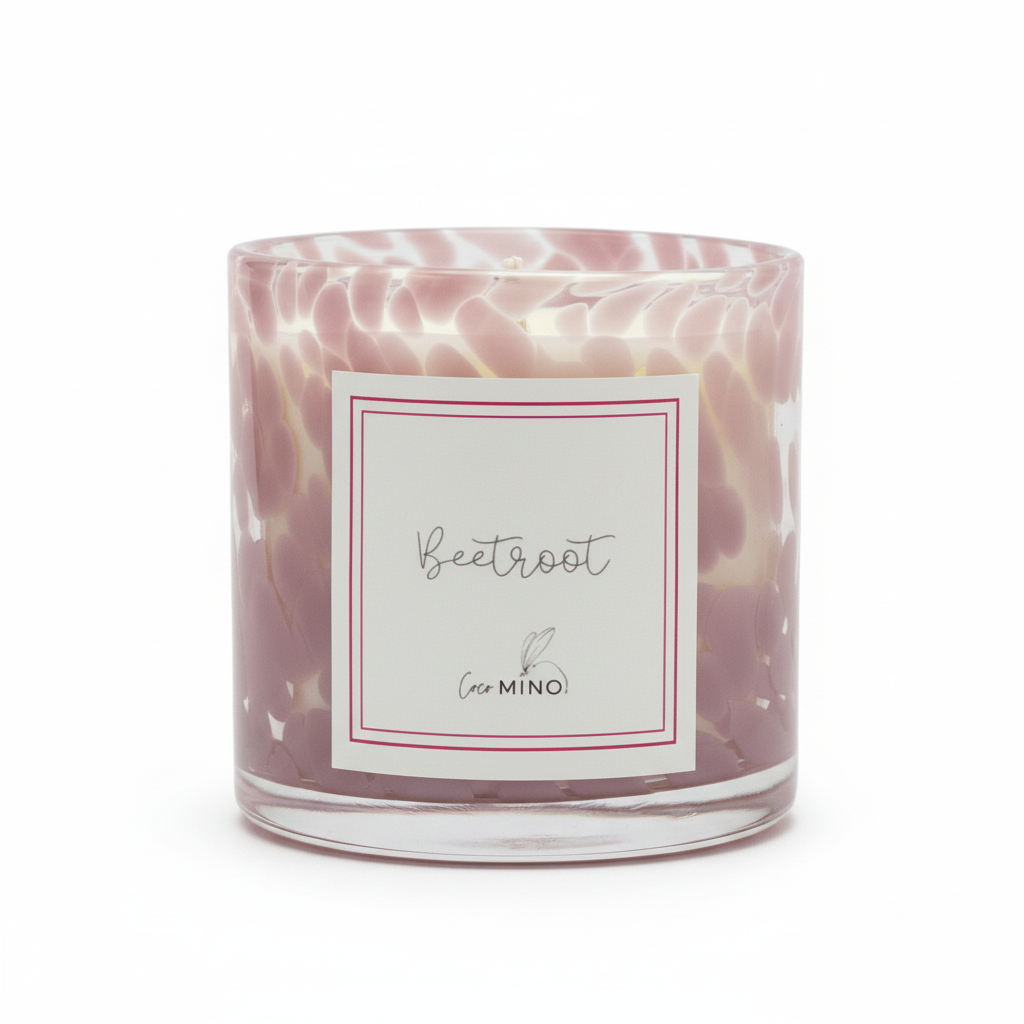 Beetroot Candle - Straightened