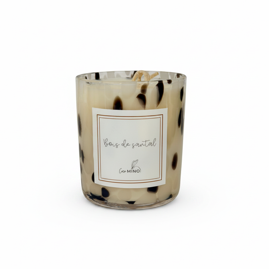 Bois de santal on white background