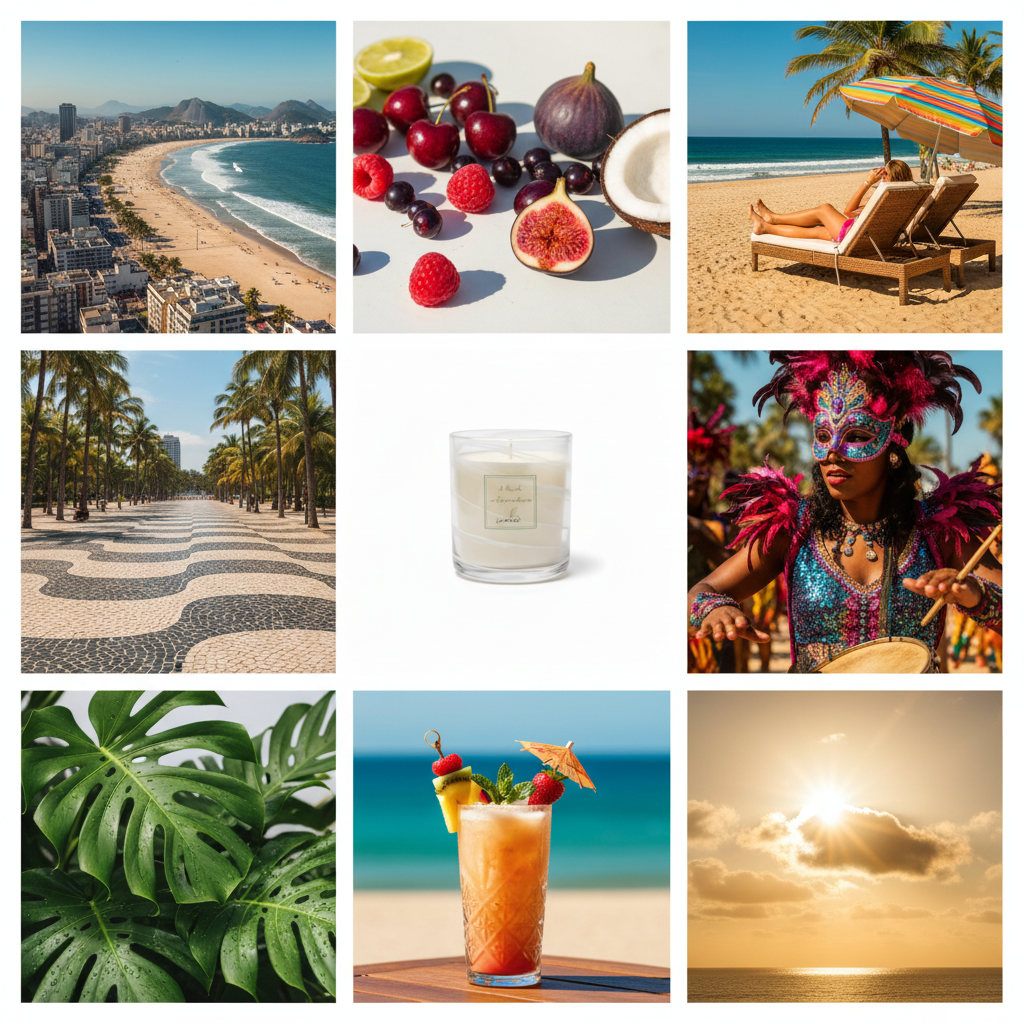 COPACABANA Mood Board - Custom Jar