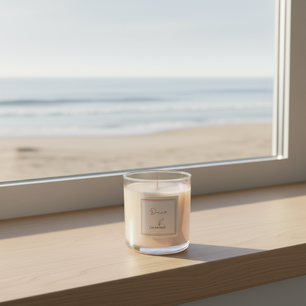 DUNE Coastal Scene with Real Jar