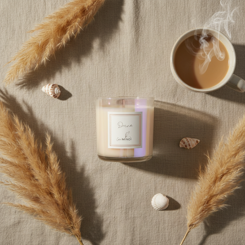 DUNE Flat Lay with Real Jar