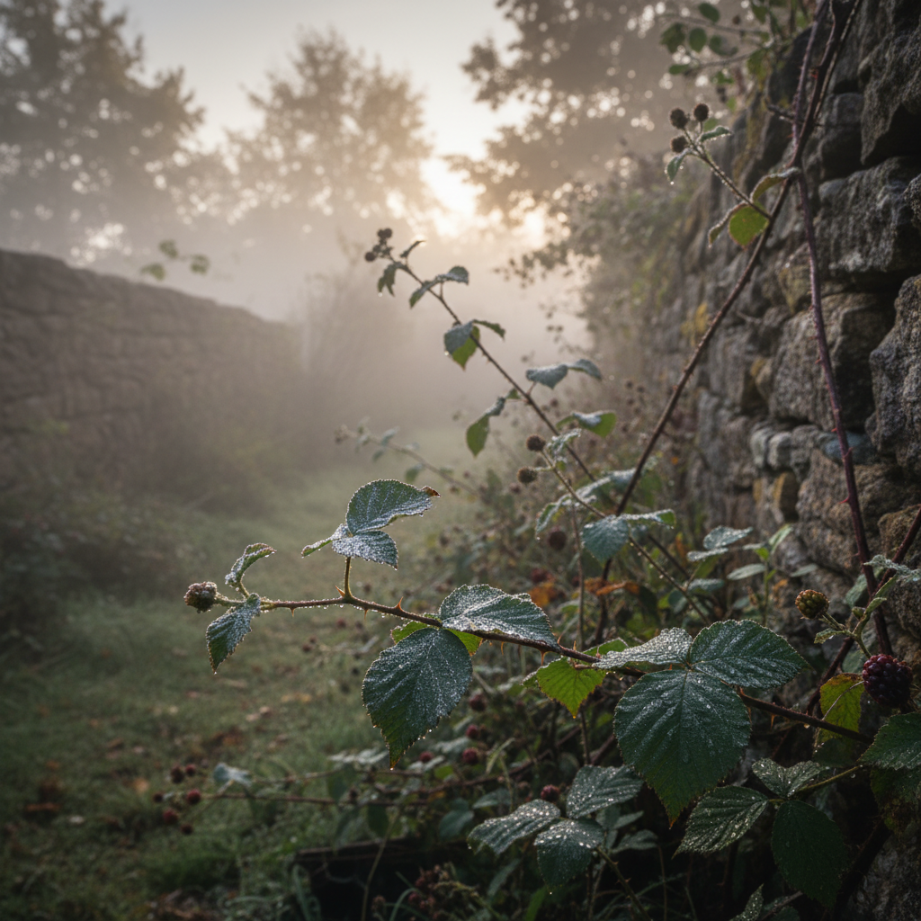 Morning Mist Blackberries