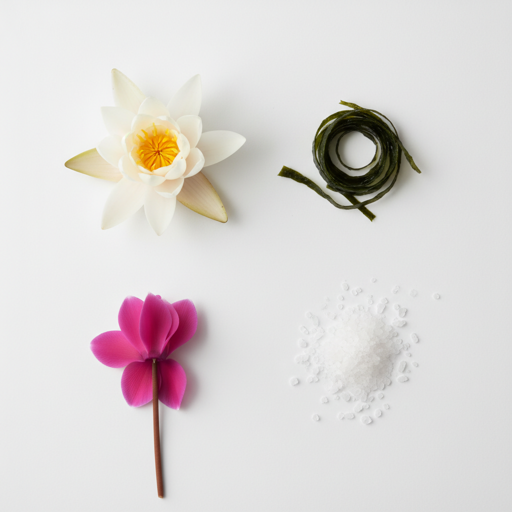 NAUZAN Ingredient Flat Lay