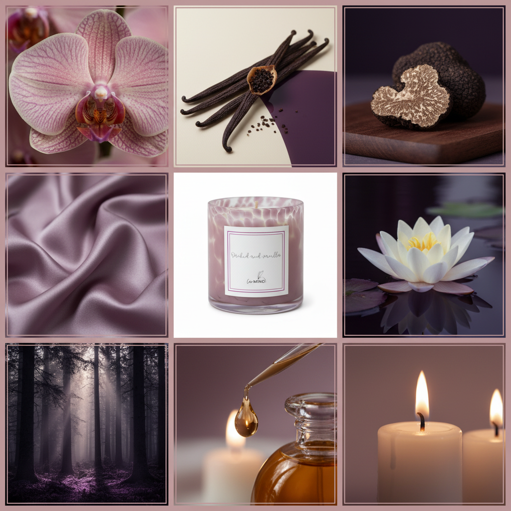 ORCHID & VANILLA Mood Board