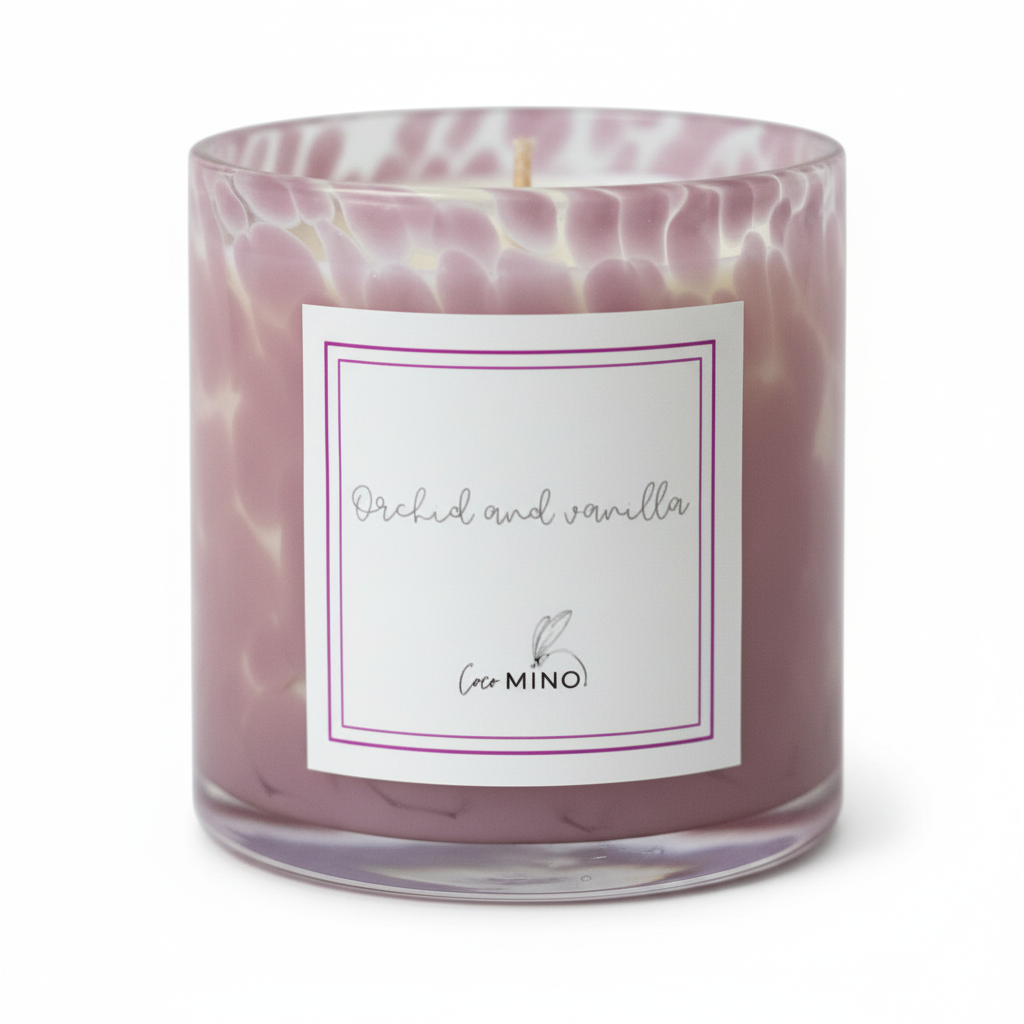 ORCHID & VANILLA - White Background