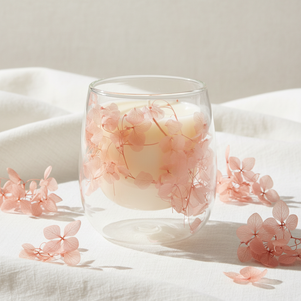 Pink Hydrangea editorial