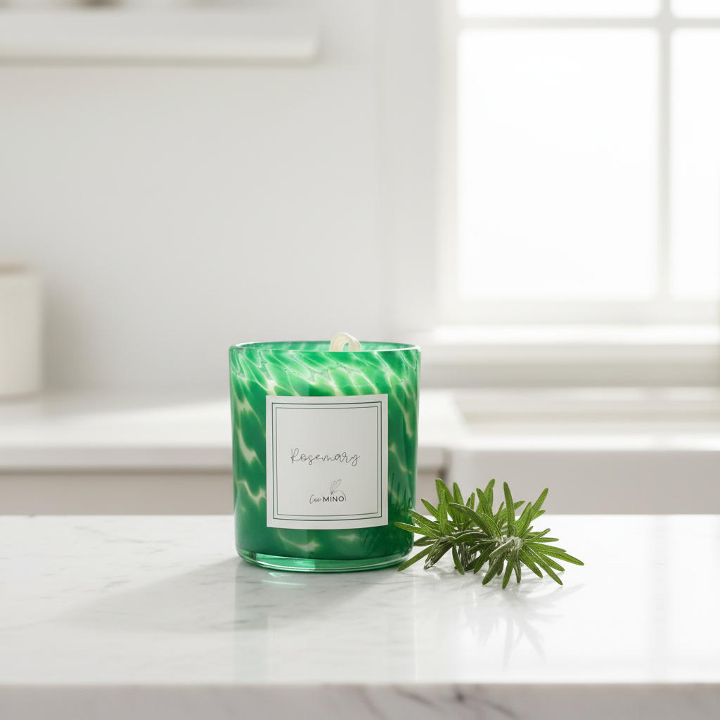 Rosemary Candle - Minimalist Kitchen
