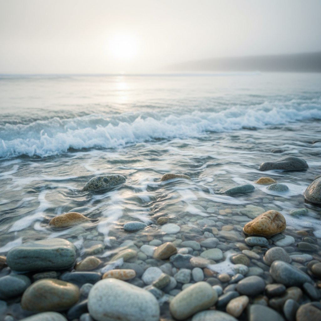 Tide Coastal Scene