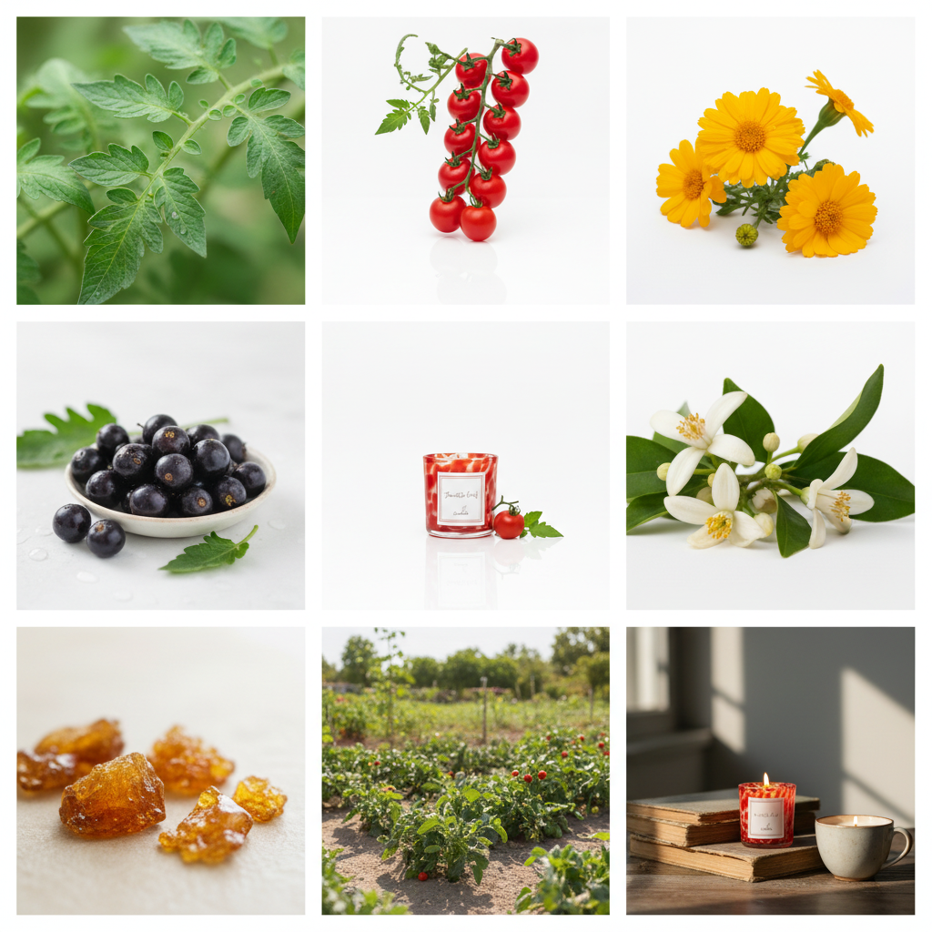 Tomato Leaf Mood Board