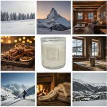 Load image into Gallery viewer, Verbier mood board with snow in position 1
